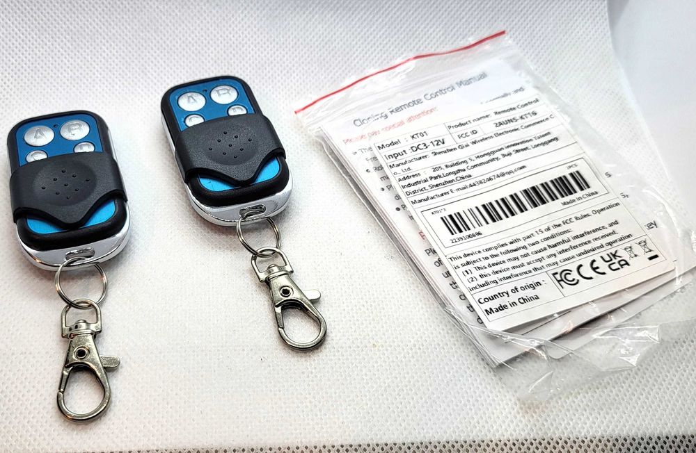 2 x 433MHz Comando Garagem  - Novos