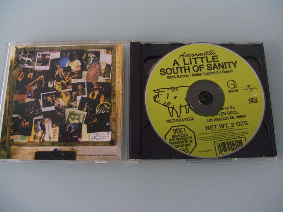 CD duplo Aerosmith