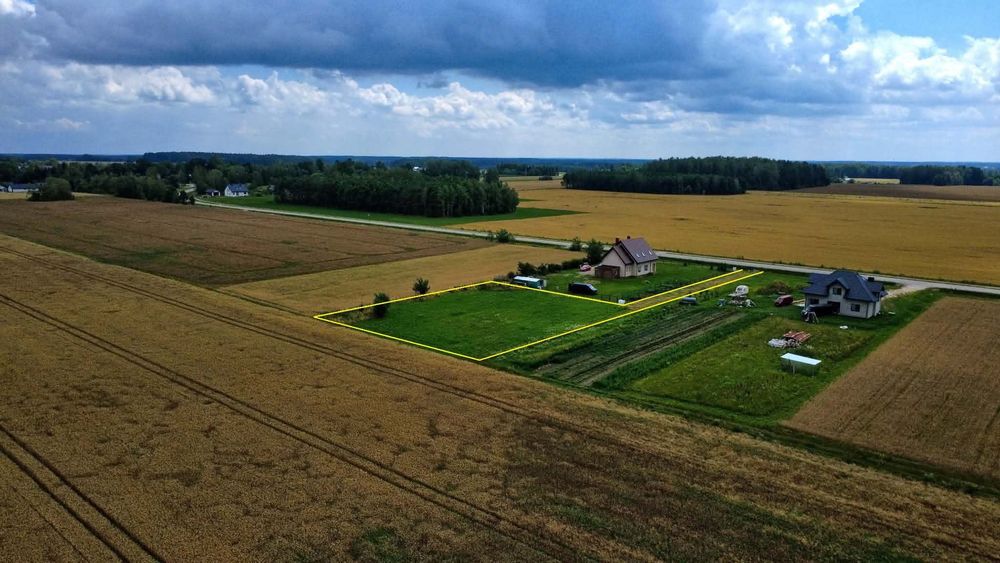 Atrakcyjna działka z WZ - 2590 m² – Rafałówka, gm. Zabłudów