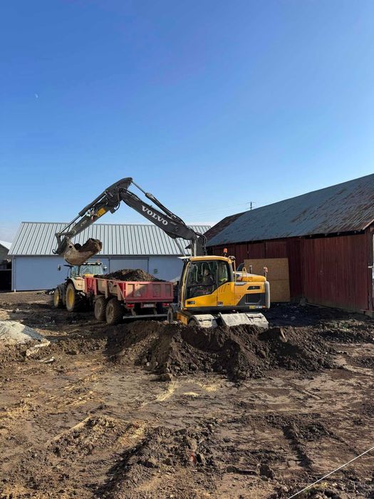 Utwardzenia terenu, prace ziemne, roboty rozbiórkowe