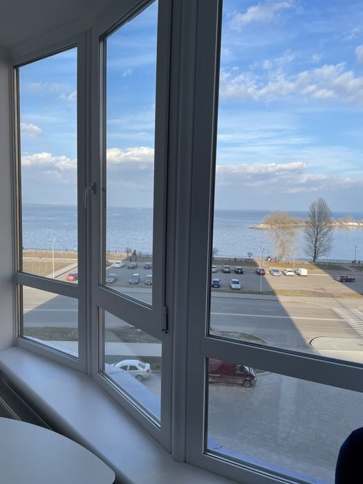 1-к кв. з розкішним видом на Дніпро