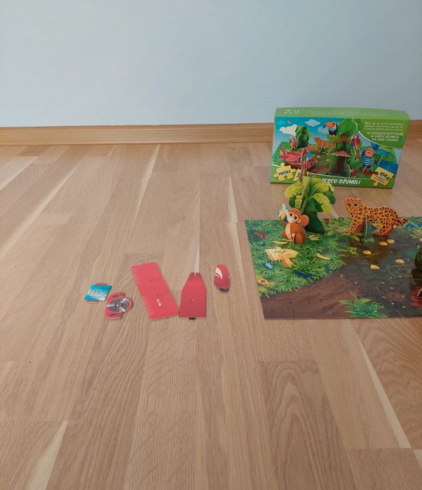 Puzzle 3D! W sercu dżungli