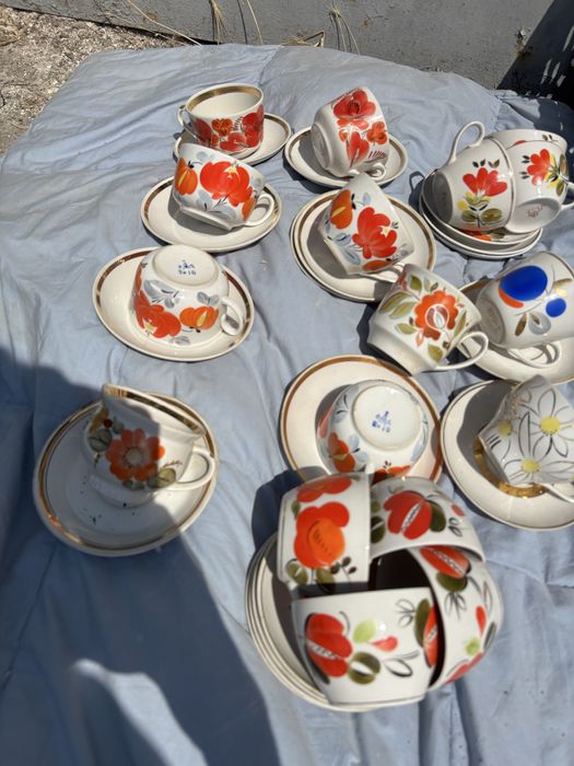 Посуда ссср сервіз чашки посуд фарфор