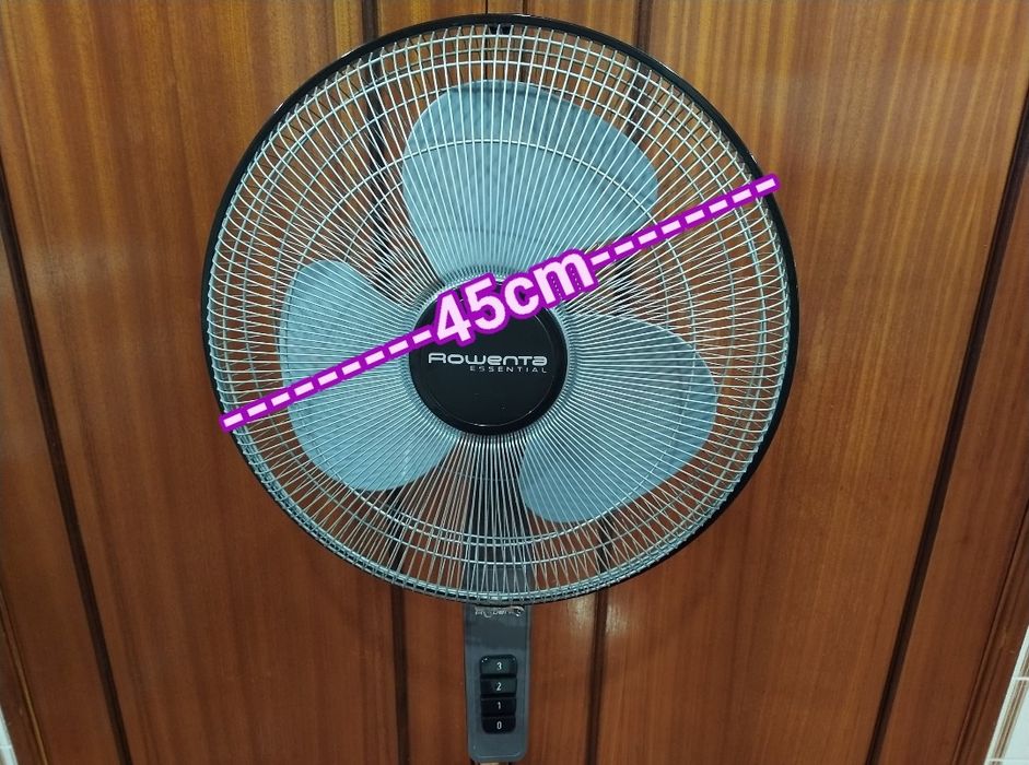 Ventoinha ventilador Rowenta turbo casa quarto apartamento vivenda escritório gabinete cozinha.