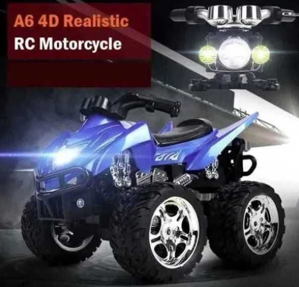 QUAD 4x4 na Sterowanie z PILOTEM w Kształcie Silnika Motoru