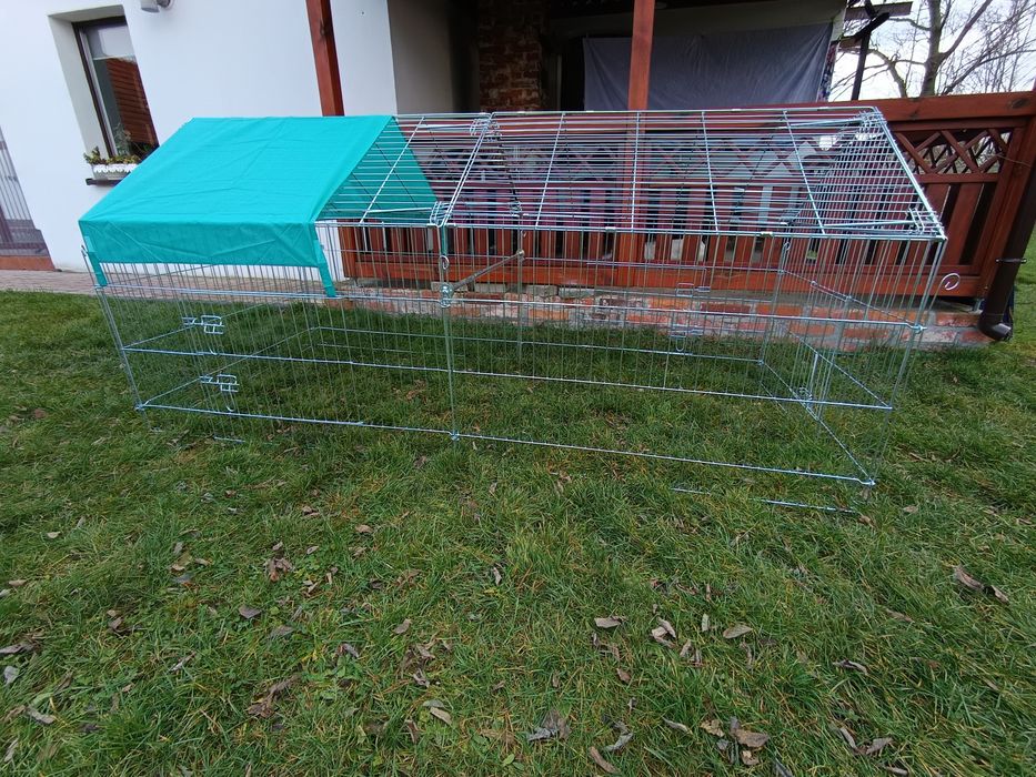 Kojec/wybieg/klatka kerbl dla królików i innych zwierząt 220x103x103
