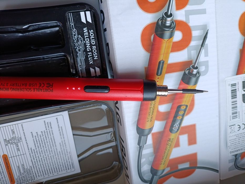 Аккумуляторный паяльник 5 В зарядка