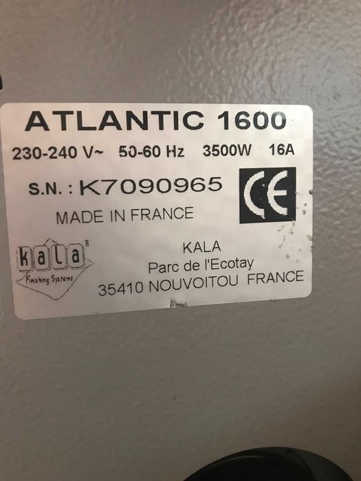 Laminadora/ encapsuladora KALA Atlantic 1600 - grande formato 160cm