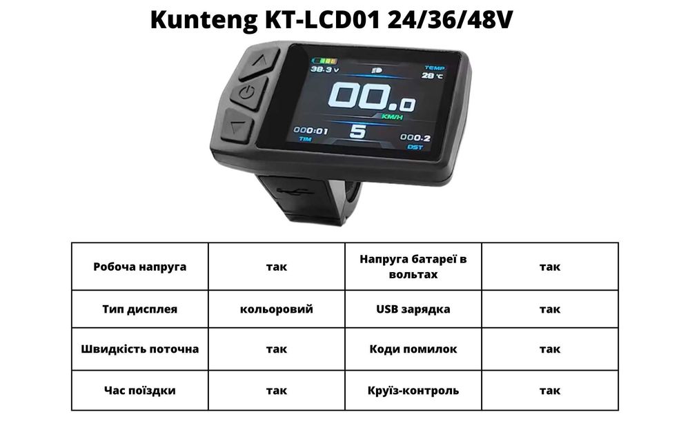 Glovo до 200 км Електровелосипед, электронабор для велосипеда, Гаранія