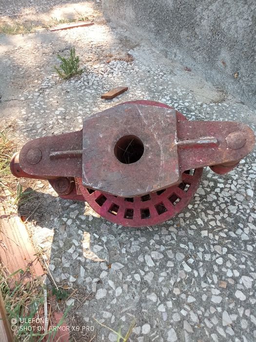 Prensa de vinho antiga