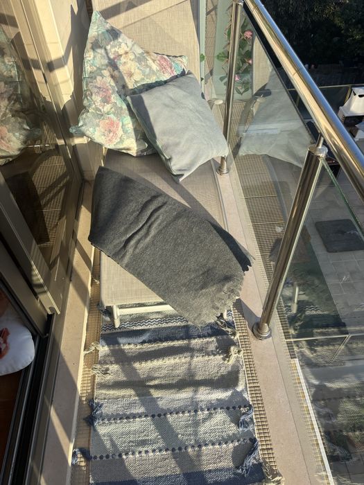 Espreguiçadeira jardim / varanda em aluminio resistente e leve