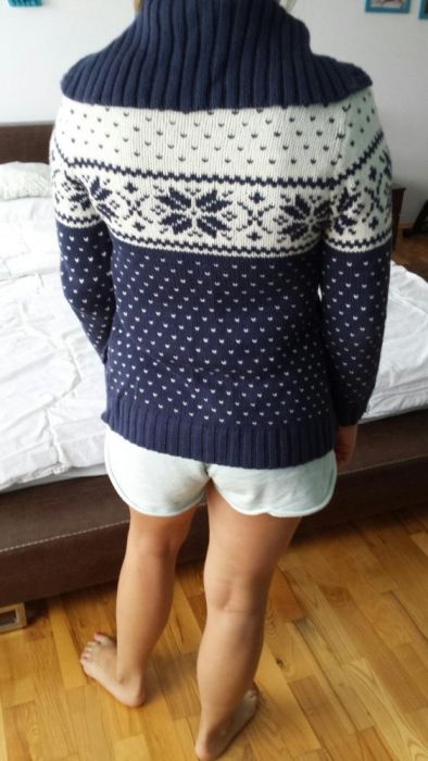 Sweter styl skandynawski