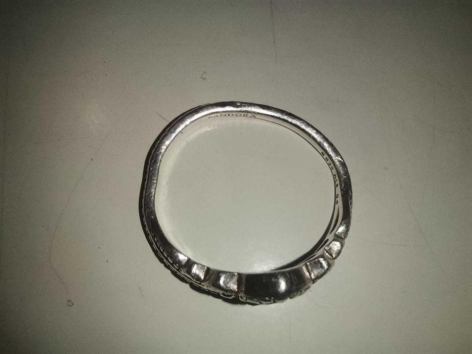 Anel Prata Pandora 54
