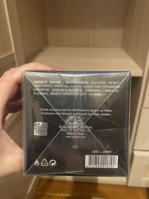 Нішеві парфуми Angels’ Share by Kilian