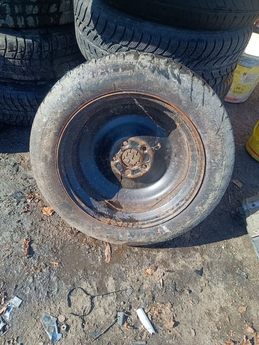 Koło dojazdowe R16 5*114,3 otwór centrujący ok 63mm