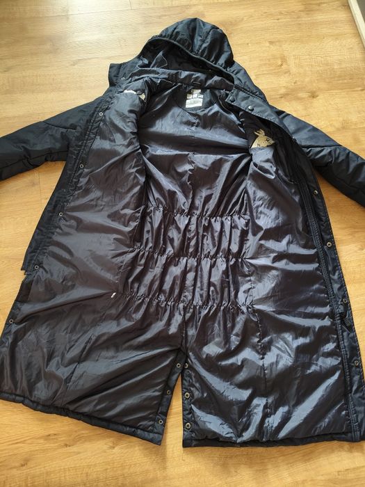 Długa parka do piłki nożnej