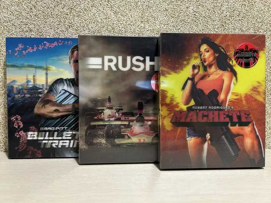 Steelbook Blu-ray KIMCHIDVD Мачете/Гонка /Быстрее пули/Темная башня