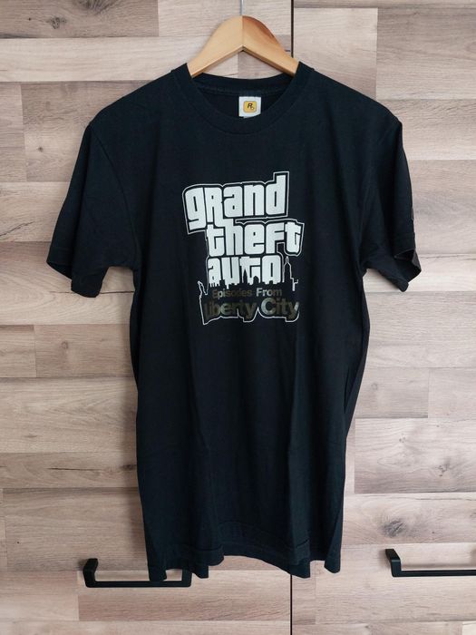 Koszulka GTA IV Episodes From Liberty City Rockstar Games merch roz M