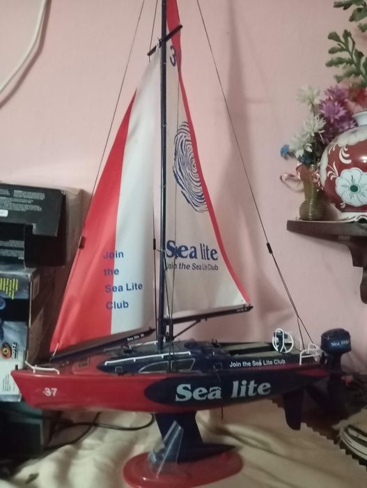 Żaglówka RC woda ląd