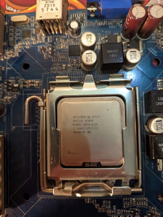 Комплект Asrock G41M, Xeon x5460, Gammax 300, ddr3 8gb 1333