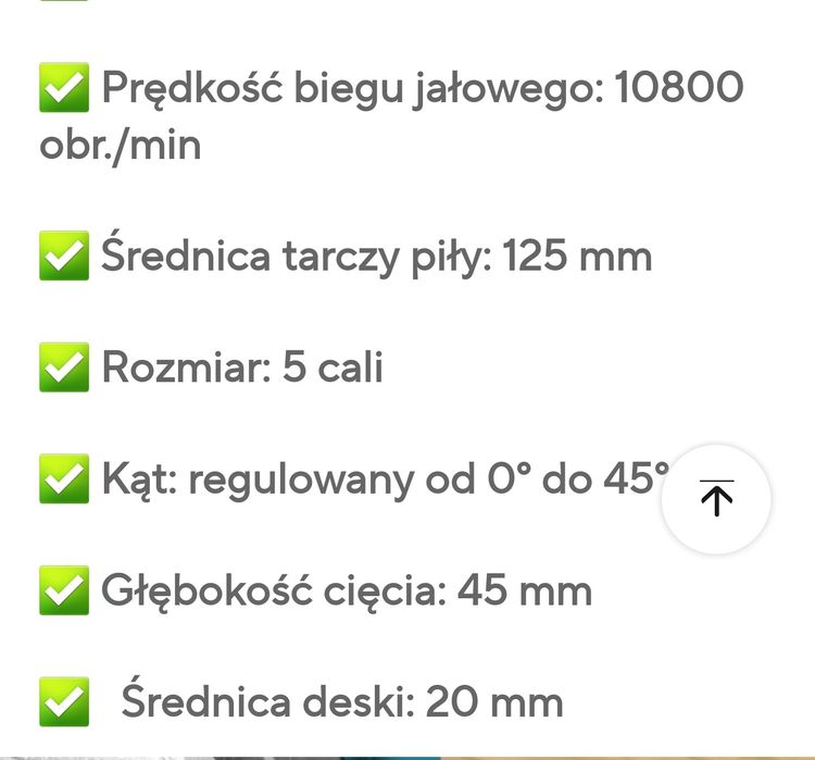 Piła tarczowa na bat makita