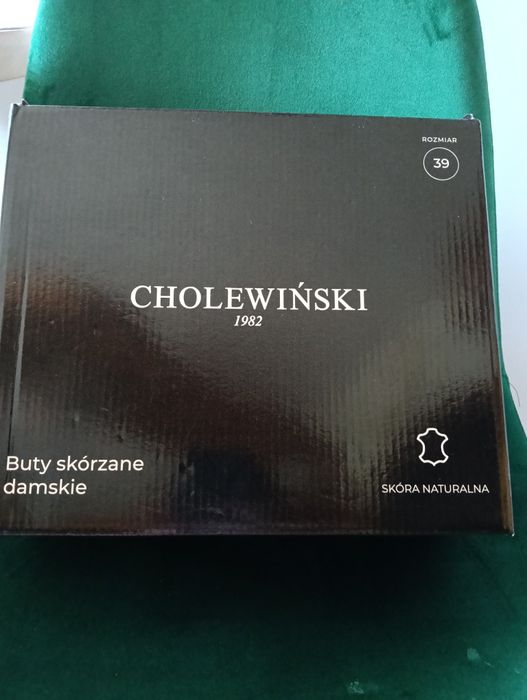 Buty damskie skórzane Cholewiński