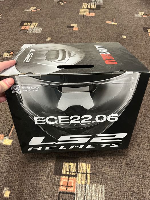 Мотошолом LS2 FF800 Storm 2 Solid Matt Black ECE2206 L