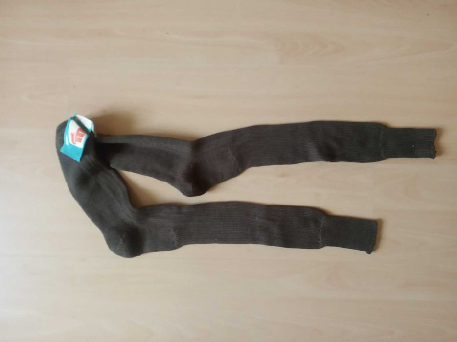 zimowe skarpety wojskowe PRL