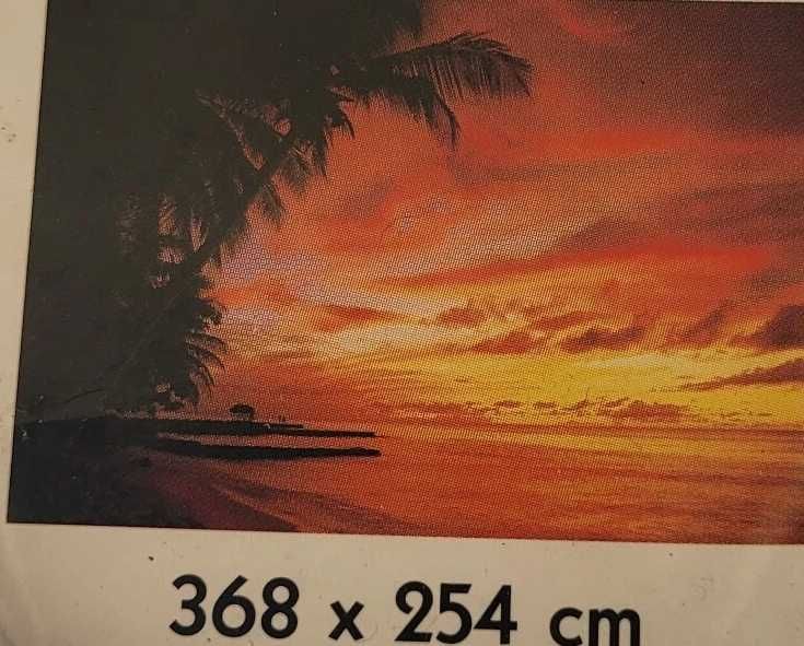 Poster Gigante Pôr-do-Sol Praia Tropical