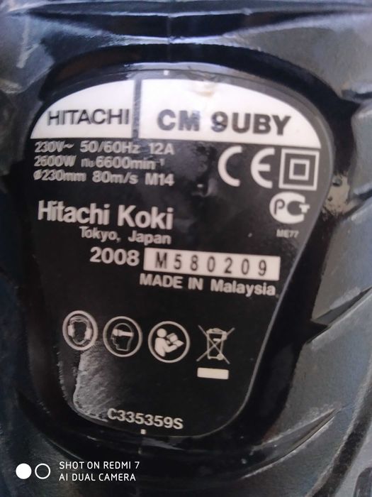 Przecinarka do betonu Hitachi CM9SR