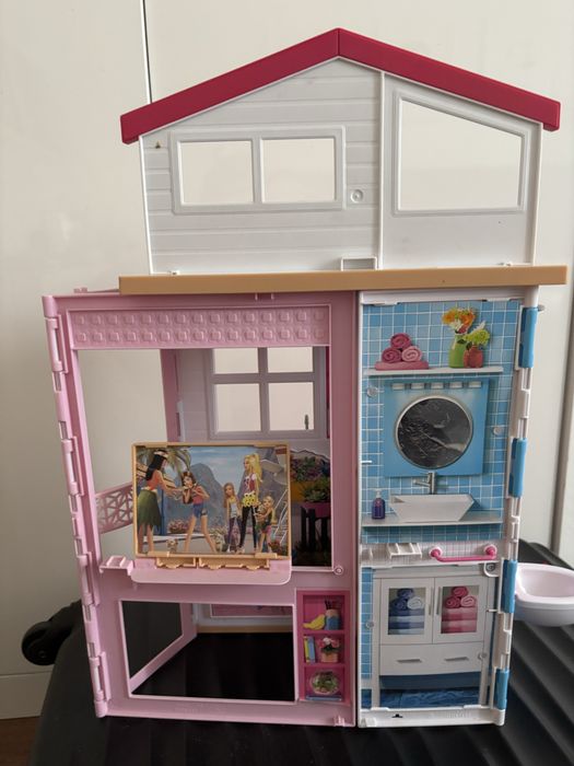 Skladany domek dla Barbie Mattel