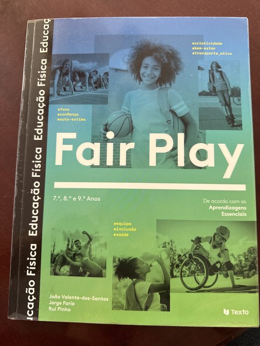 Livro Fair Play de Educação Fisica 3° ciclo