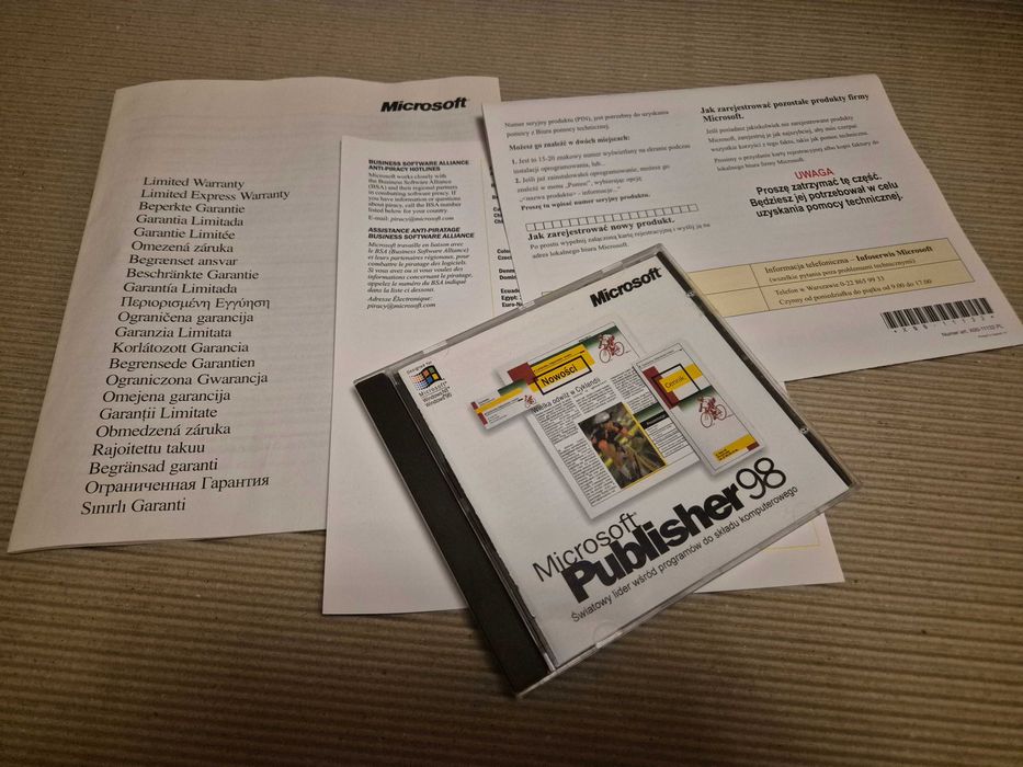 Microsoft Publisher 98