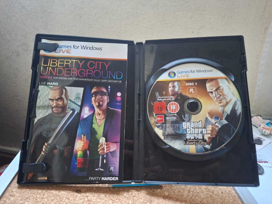 GTA Episodes From Liberty City PC (Mapa E Poster Exclusivo)
