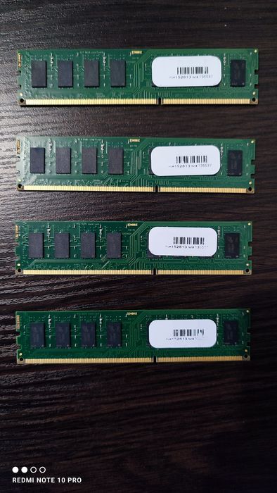 Продам ОЗУ для ПК DDR3 12GB.3планки по 4.
