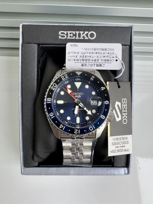 #NOVO# Seiko 5sports Sbsc003j  modelo japonês (Ssk003)