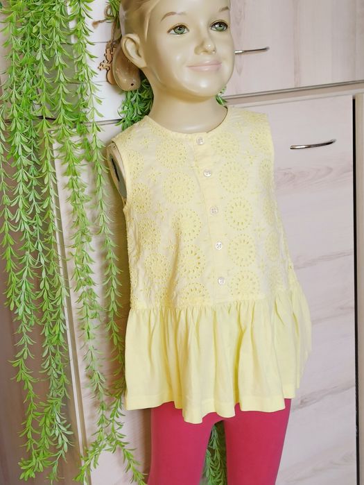 Sg Bluzka 104 , 110 żółta bluzeczka 104 , 110 letnia bluzeczka 104 , 1