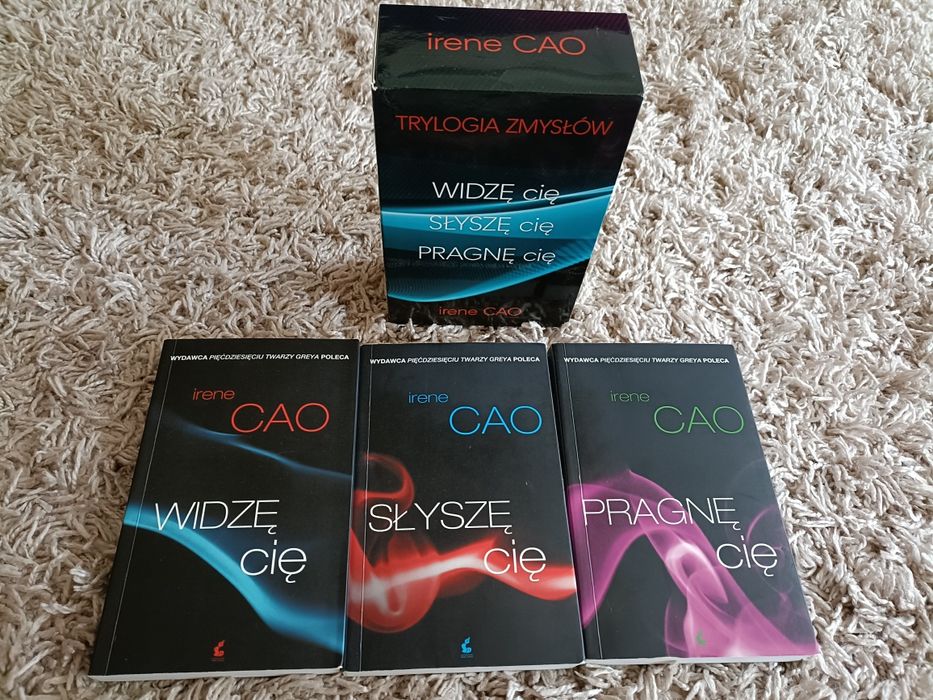Irene Cao Trylogia zmysłów Widzę Słyszę Pragnę erotyk