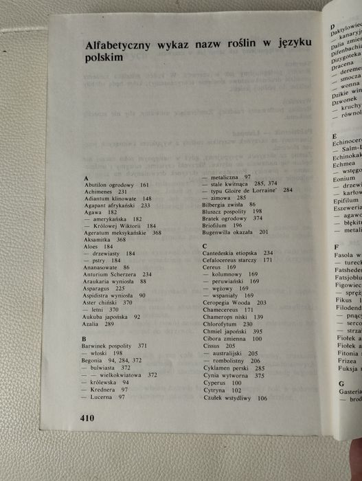 Kiljańska rośliny ozdobne