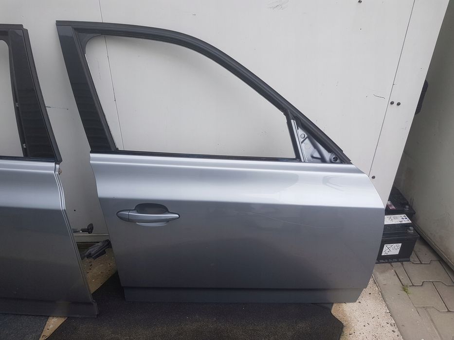 Bmw X3 E83 Lift Drzwi Prawe Przód Silbergrau A08
