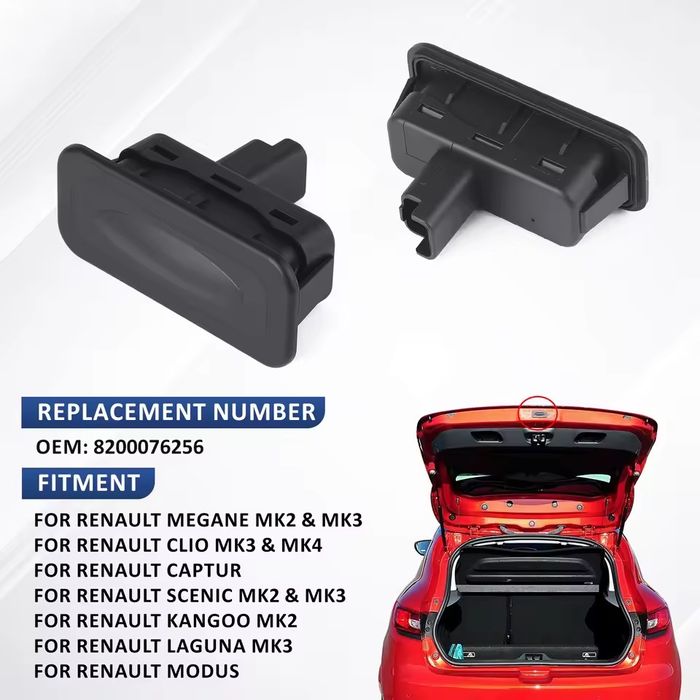 Кнопка відкривання багажника Renault Scenic/Grand Scenic Megane Laguna