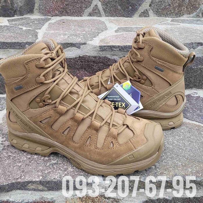 Тактичні черевики SALOMON Quest 4D GTX Forces 2 оригінал, койот