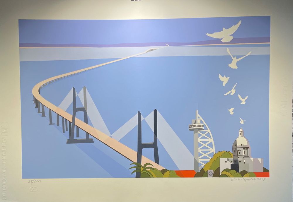 Silva Palmeira várias serigrafias