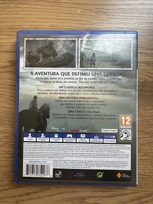 Jogo Shadow of the Colossus PS4