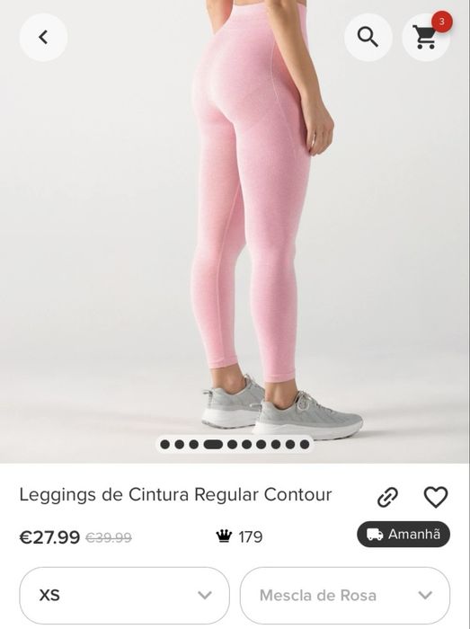 Leggina rosa claro prozis