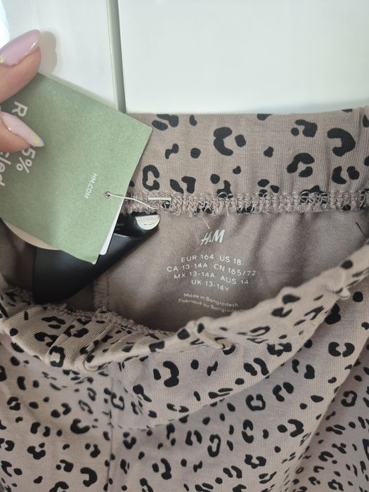 Legginsy w panterkę