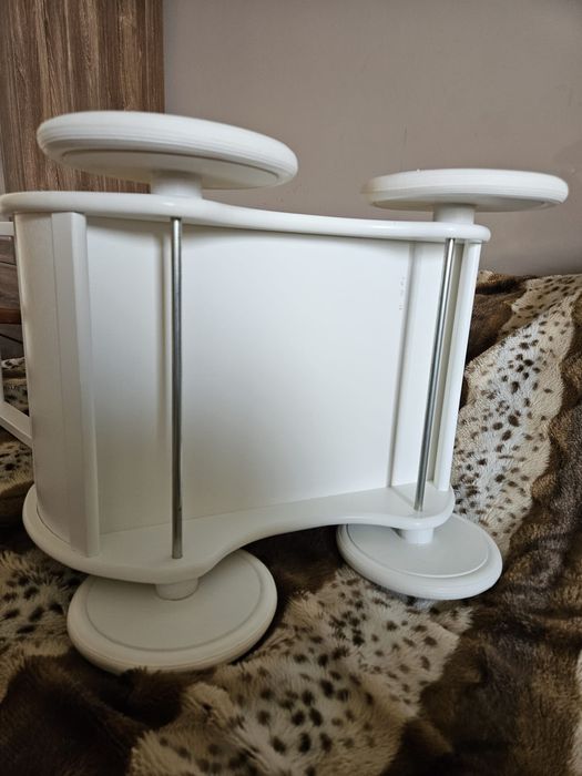 Drewniany wózek dla lalek RETRO i akcesoria