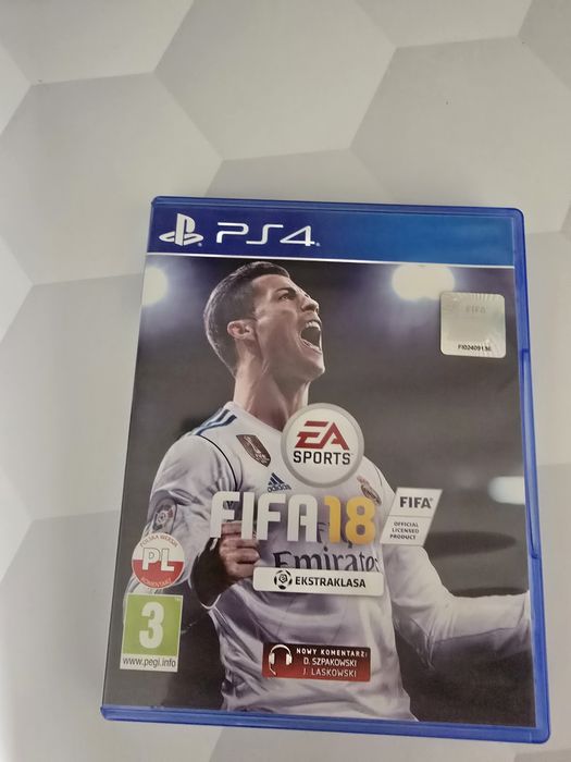 Gra fifa 17/18 ps4 Stan bardzo  dobry