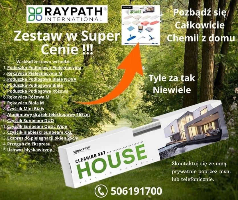 Raypath. House Cleaning Set - Zestaw Promocyjny