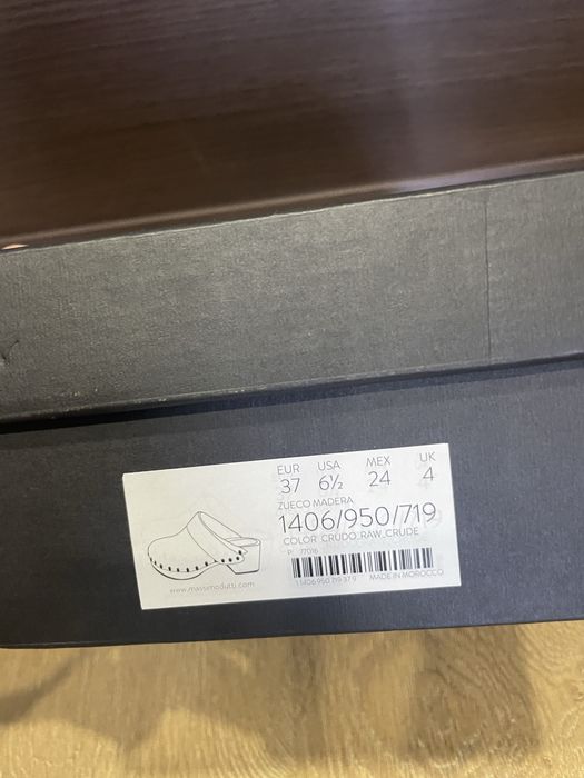 Клогі Massimo Dutti